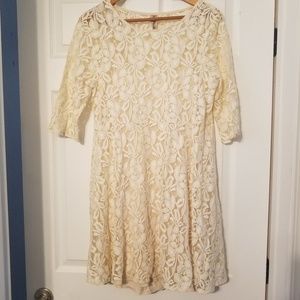 Free people cream dress